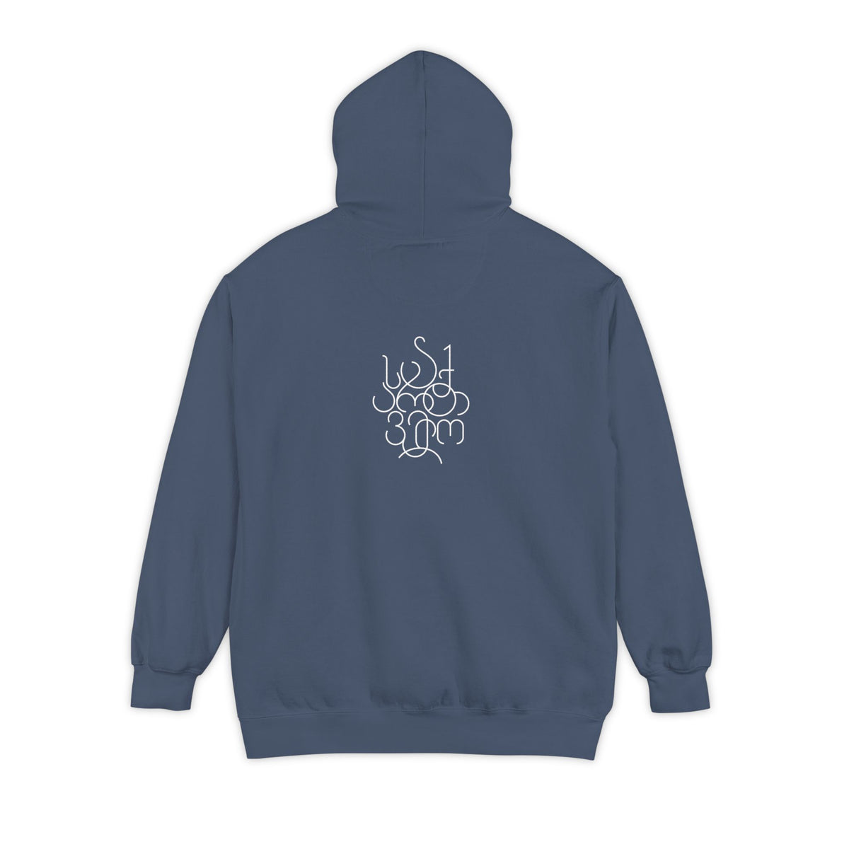 Minimal Hooded Figure Graphic