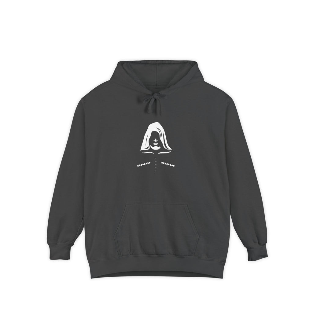 Minimal Hooded Figure Graphic