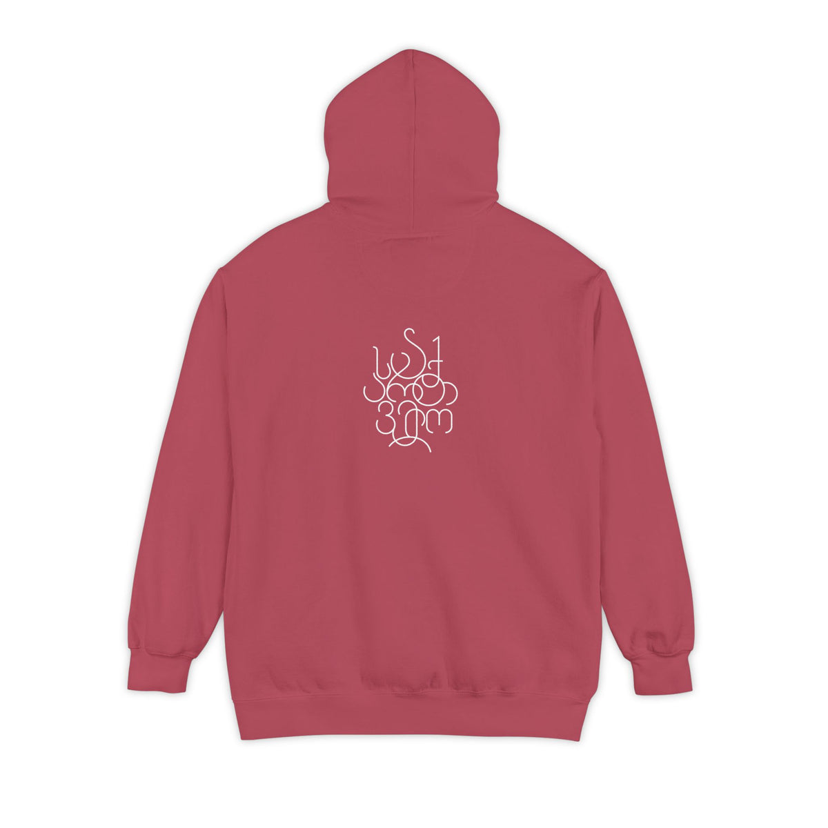 Minimal Hooded Figure Graphic