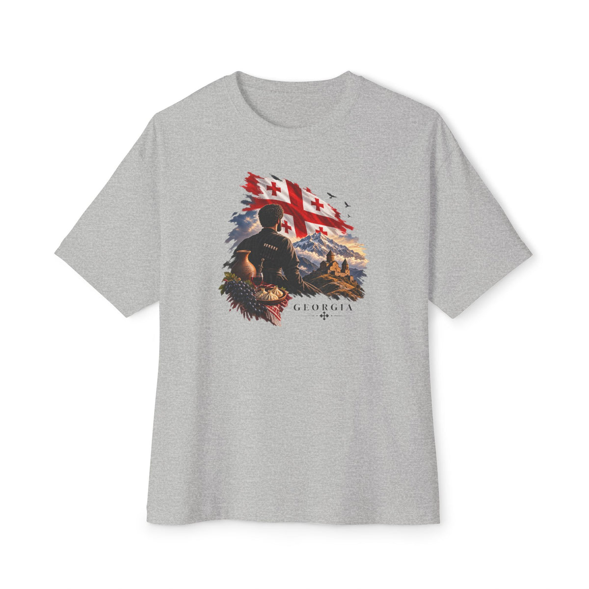 Geo flag  oversize T-Shirt