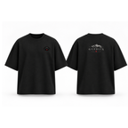 Georgia Mountain Graphic T-Shirt — Minimal Backprint & Chest Logo