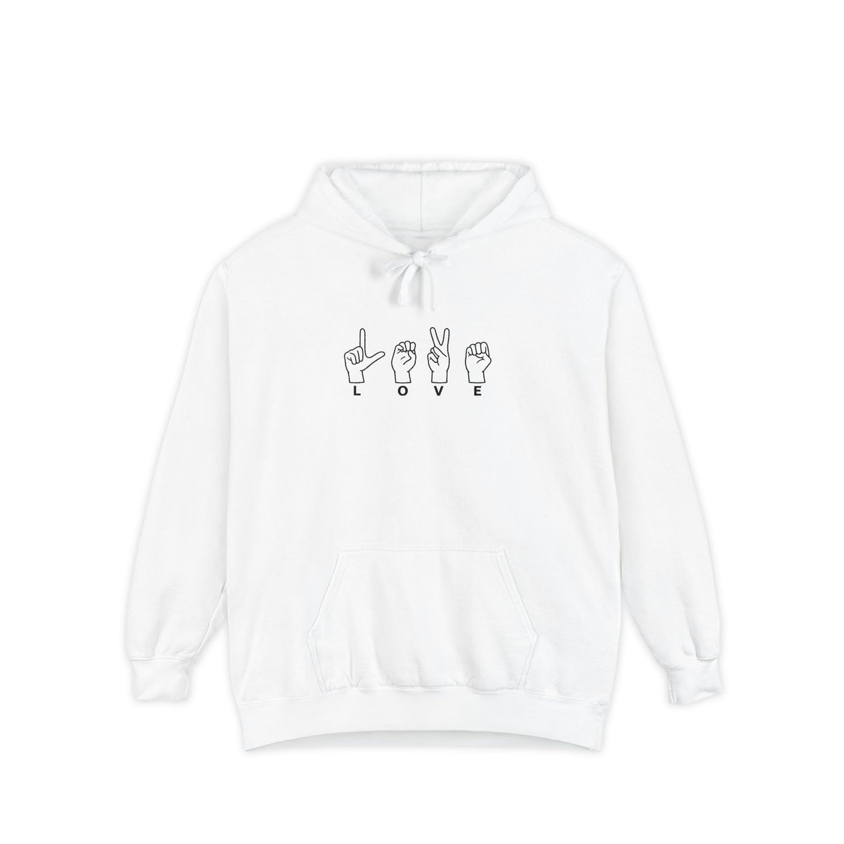 Love Sign Language Hoodie