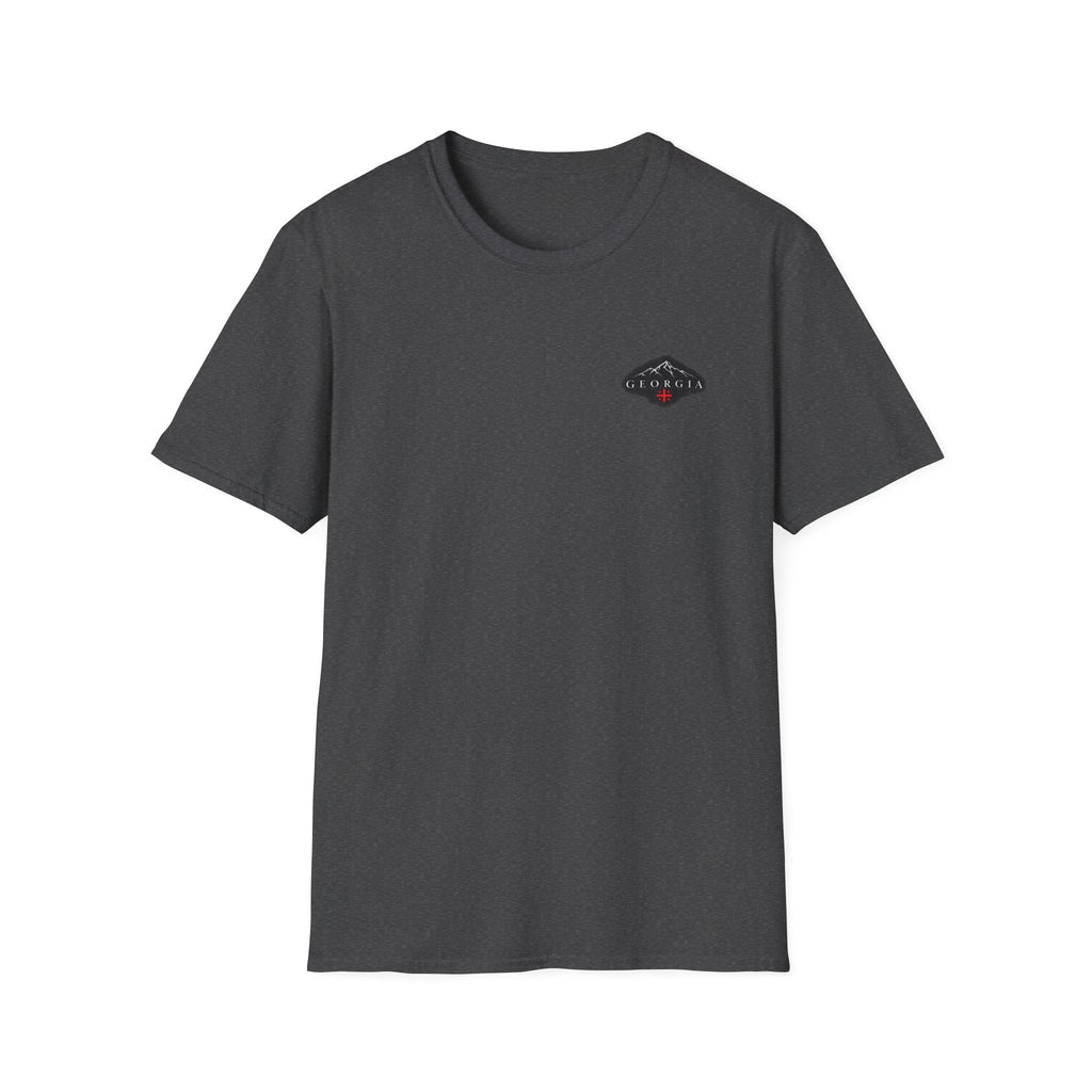 Georgia Mountain Graphic T-Shirt — Minimal Backprint & Chest Logo