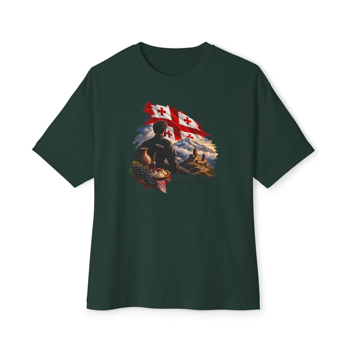 Geo flag  oversize T-Shirt