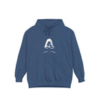 Minimal Hooded Figure Graphic